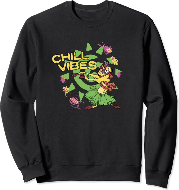 Disney The Lion King 30th Anniversary Timon Hula Chill Vibes Sweatshirt