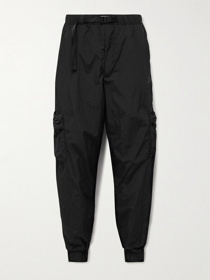 Nike Tech Tapered Belted Nylon Cargo Trousers ShopStyle Chinos
