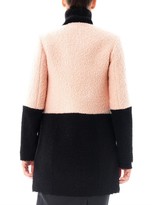 Thumbnail for your product : Drome Bi-colour shearling coat
