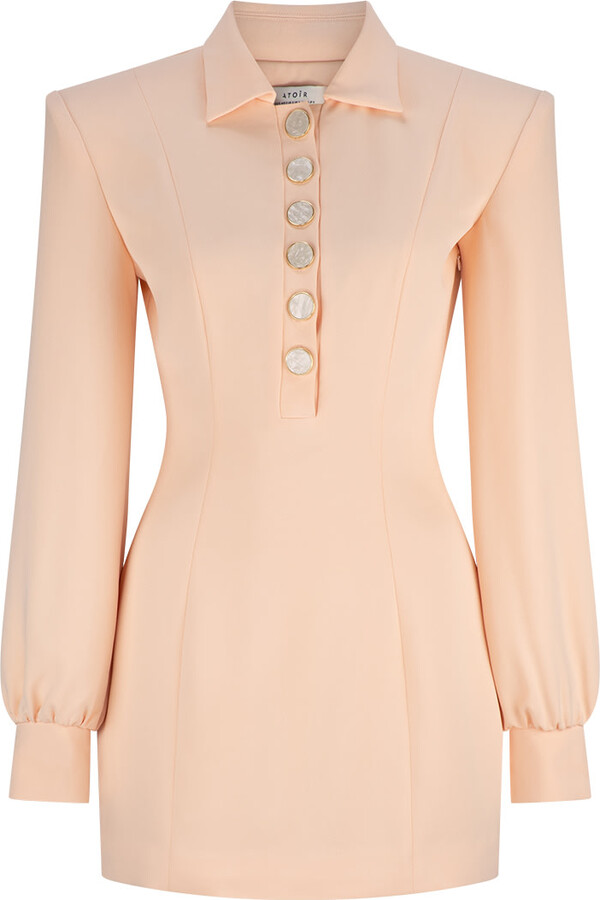 ATOIR Orange Goldie Mini Dress - Peach