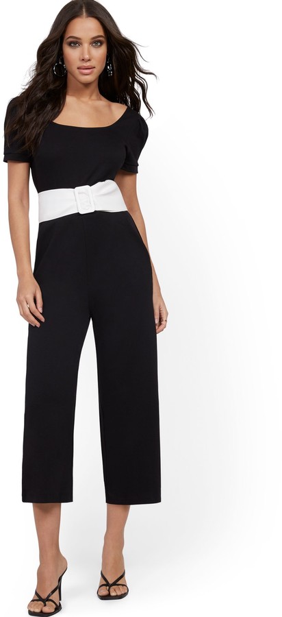 cotton culotte jumpsuit