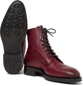 Thumbnail for your product : Edward Green Galway Cap-Toe Suede Boots