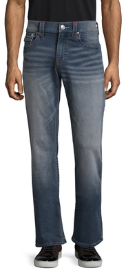 True Religion Flap Straight Fit Jeans