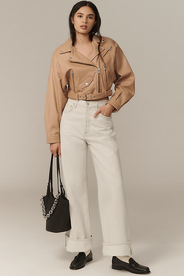 Dame High-Rise Wide-Leg Jeans