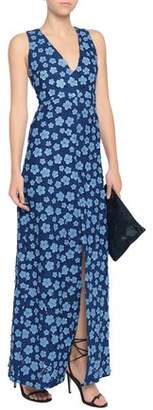 Alice + Olivia Floral-Appliqued Guipure Lace Maxi Dress