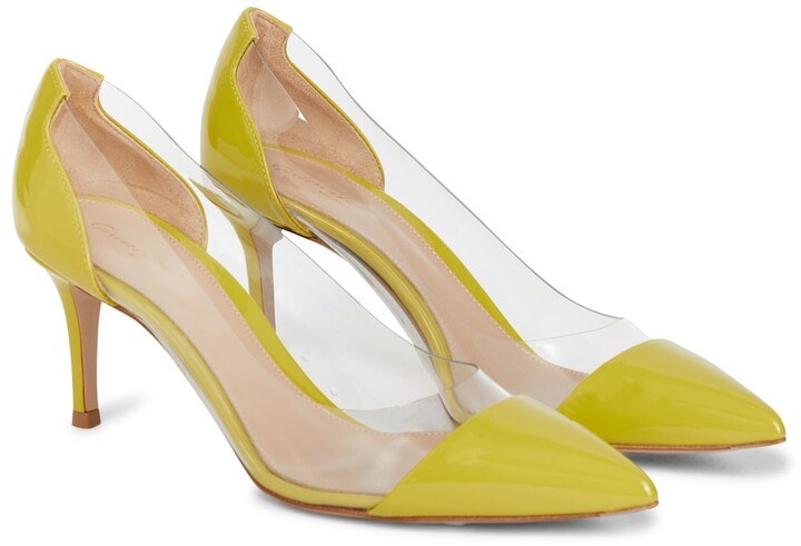 yellow high heels uk