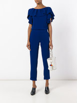 Thumbnail for your product : P.A.R.O.S.H. ruffle top jumpsuit