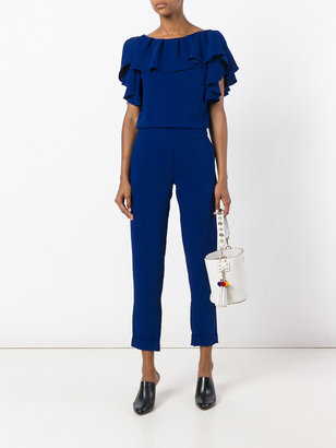 P.A.R.O.S.H. ruffle top jumpsuit