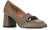 Thumbnail for your product : Pollini Square Toe Chain Detail Pumps