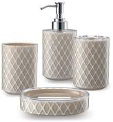 Thumbnail for your product : Immanuel 3D Net Work 4-Piece Bathroom Accessory Set