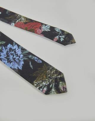 ASOS Winter Floral Tie
