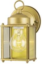 Thumbnail for your product : Westinghouse 1-Light Exterior Goldenrod Steel Wall Lantern with Clear Glass Panels