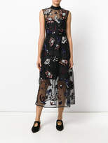 Thumbnail for your product : Markus Lupfer arctic flower embroidered dress