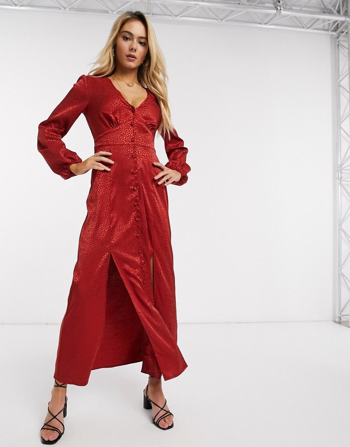 miss selfridge red dress