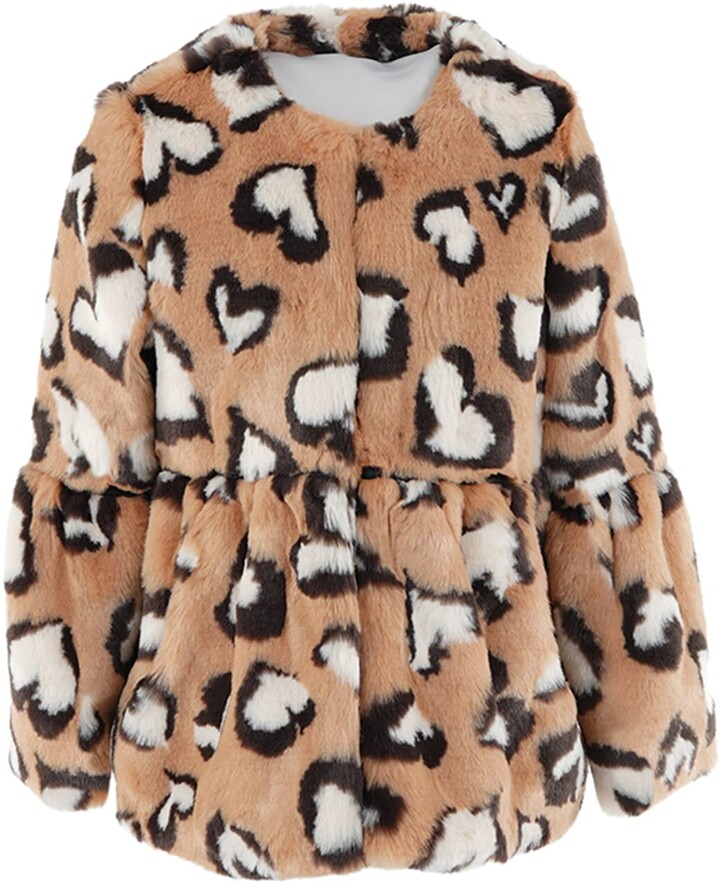 Fabulous Furs Childrens Faux Fur Coats Jackets Girls Fabulous Furs - Main Image