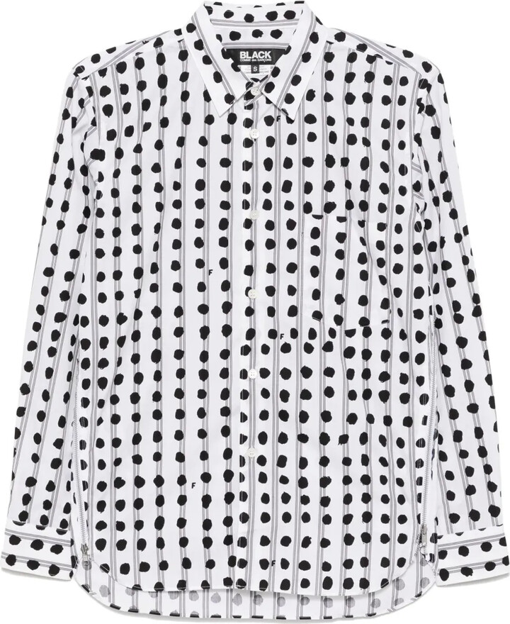 Comme des Garcons x Filip Pagowski striped shirt