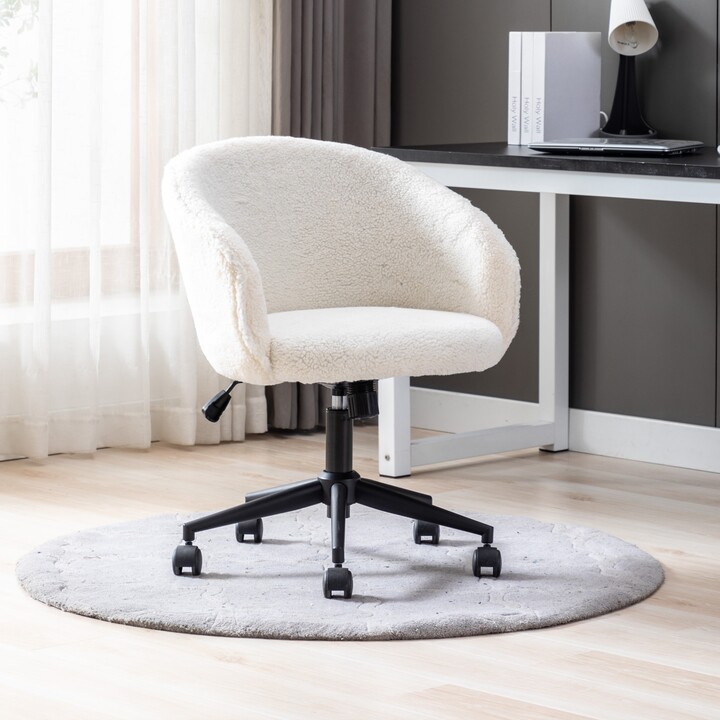 Office Chair Fuzzy Accent Chair Accent Chair With Fuzzy Desk Chair