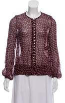 Thumbnail for your product : Isabel Marant Ãtoile Isabel Marant Printed Button-Up Blouse Ãtoile Isabel Marant Printed Button-Up Blouse
