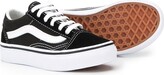 Thumbnail for your product : Vans Kids Flat Lace-Up Sneakers