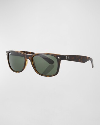 Ray-Ban Men's New Wayfarer 58mm Flat-Top Plastic Sunglasses