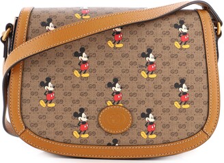 gucci mickey mouse shoulder bag