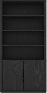 Manhattan Comfort Rivington 4-Shelf Bookcase Cabinet