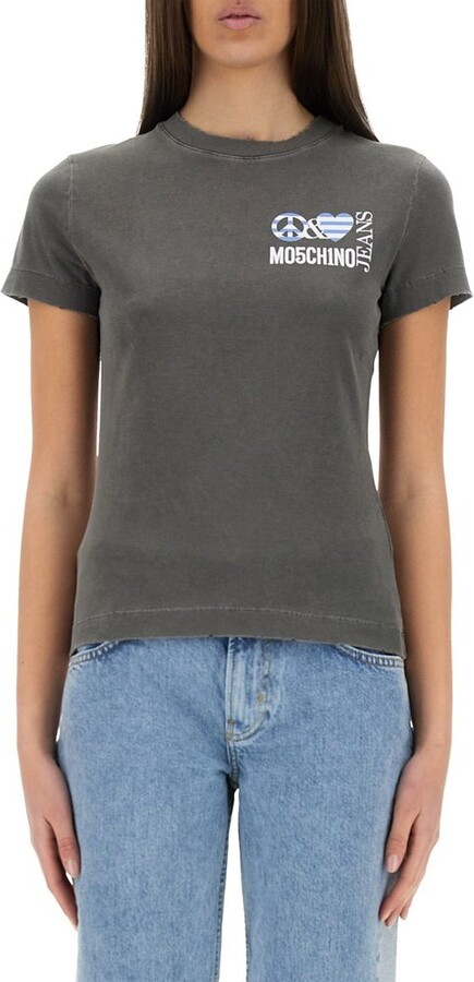 Moschino Logo Graphic Tee