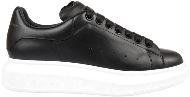 mcqueen black trainers