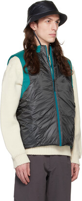 Goldwin 0 Green Insulated Reversible Vest - ShopStyle Outerwear