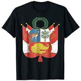 Thumbnail for your product : Peru coat of arms T-shirt Tee Tees T Shirt Tshirt