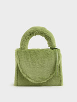 Thumbnail for your product : Charles & Keith Textured Structured Bag