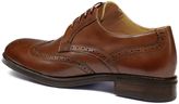 Thumbnail for your product : Charles Tyrwhitt Tan Halton wing tip brogue Derby shoes