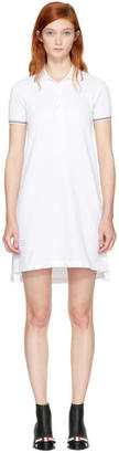 Thom Browne White Short Polo Dress