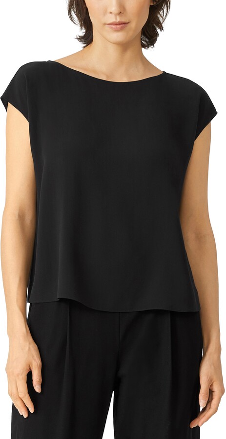 Eileen Fisher Silk Top | Shop the world's largest collection of 