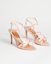 Thumbnail for your product : Ted Baker RELANAS Satin strappy heeled sandal
