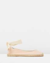 Thumbnail for your product : Soludos Ballet Tie Up Flats