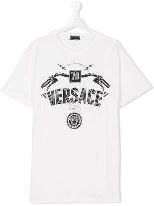 Versace logo printed T-shirt