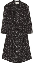 Thumbnail for your product : Band Of Outsiders Printed silk-crepe dress