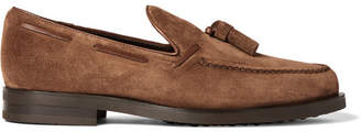 Tod's Suede Tasselled Loafers