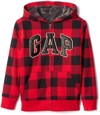 Gap Cozy logo zip hoodie