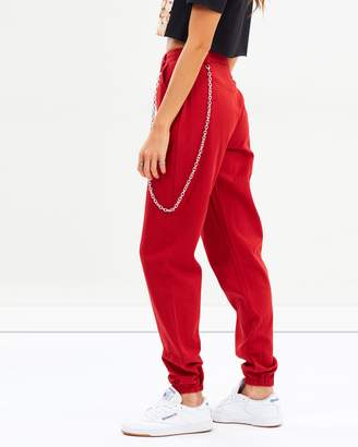 Missguided Chain Detail Cargo Trousers