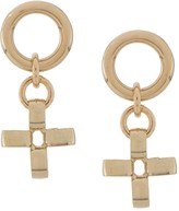 Thumbnail for your product : Laura Lombardi Fiore cross earrings