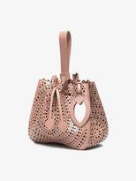 Thumbnail for your product : Alaia Pink Vienne Leather Bracelet Bag