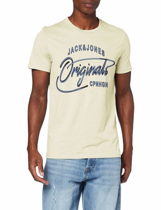 Jack and Jones Beige T Shirts For Men | Shop the world's largest collection  of fashion | ShopStyle UK