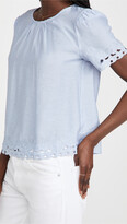 Thumbnail for your product : Moon River Eyelet Top