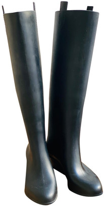 Kartell Black Rubber Boots - ShopStyle