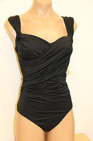 Thumbnail for your product : Badgley Mischka NWT Swimsuit Bikini 1 ONE piece Size 10   Black