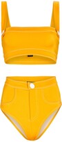 Thumbnail for your product : Oye Swimwear Lavinia Bandeau Bikini Set