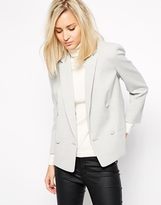 Thumbnail for your product : French Connection Lara Stretch Jacket - Light grey melange
