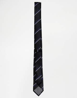 Selected Tie With Stripe